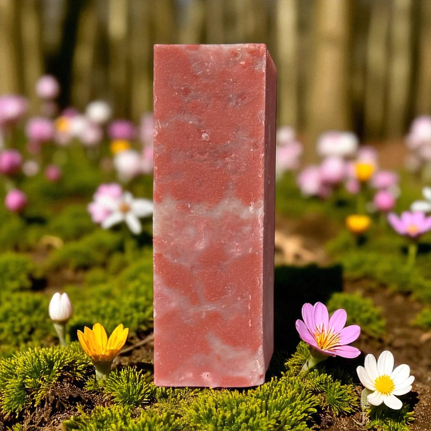 Green Lilly Pink Clay & Salt Soap 4 oz - 3 pack