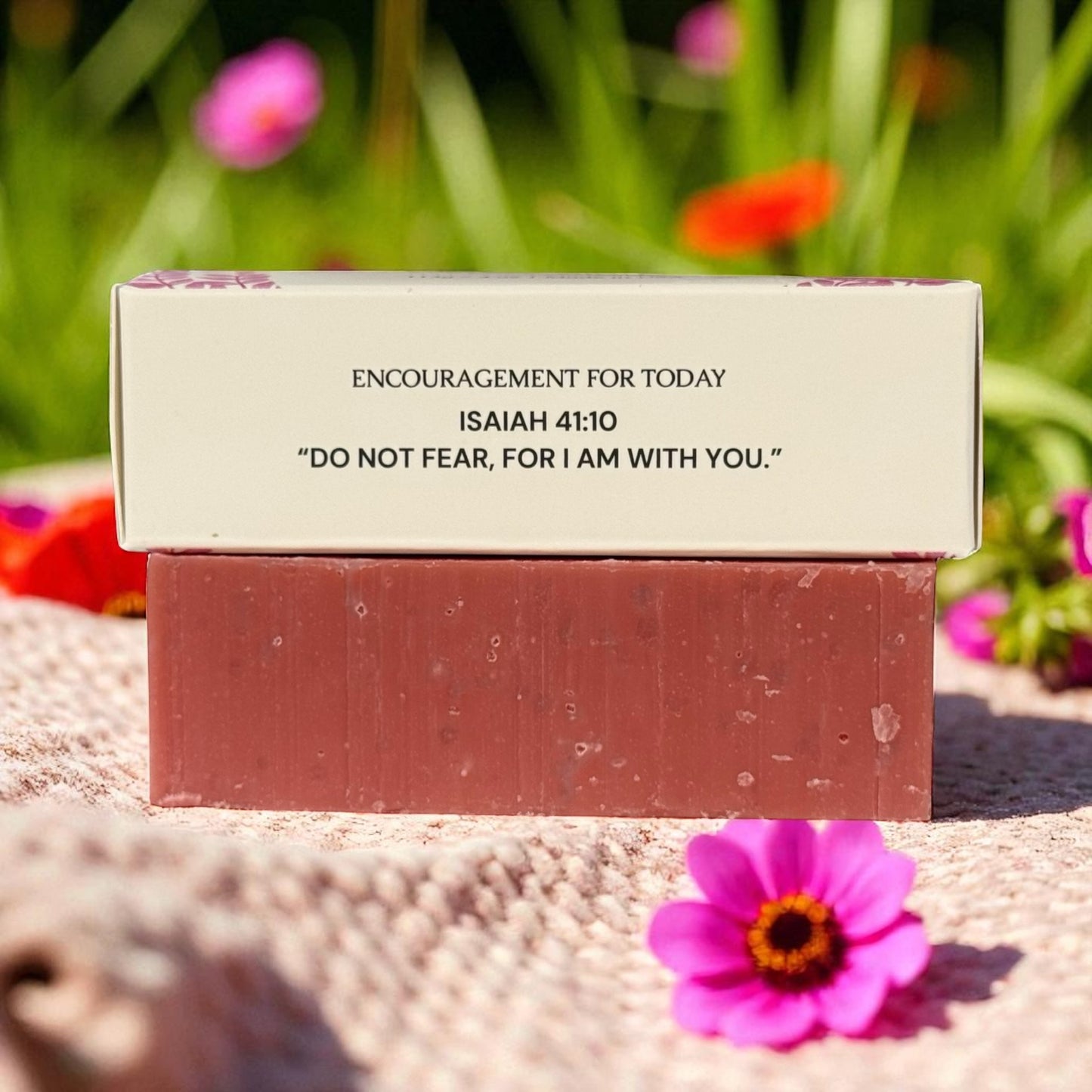 Green Lilly Pink Clay & Salt Soap 4 oz - 3 pack